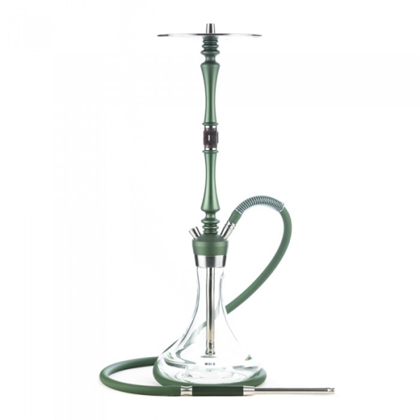 Кальян Hoob Mars Pro British Racing Green X Stainless Steel Prima Pro Дымчатый X Gold в Самаре