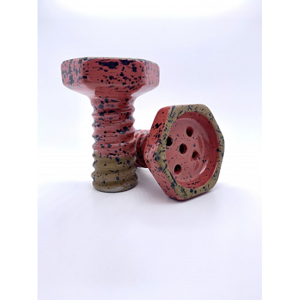 Чаша Thor Evil Screw Bowl Clay Красно Розовый в Самаре