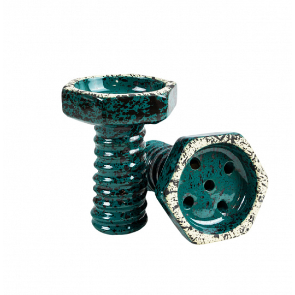 Чаша Thor Evil Screw Bowl Glaze Бирюза Сплошной в Самаре