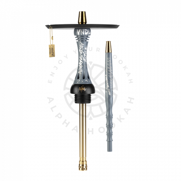 Кальян Alpha Hookah X VNDL Nardo Grey Серый (42 см) в Самаре