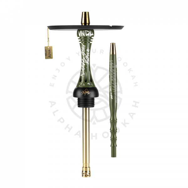 Кальян Alpha Hookah X VNDL Olive Зелёный (42 см) в Самаре