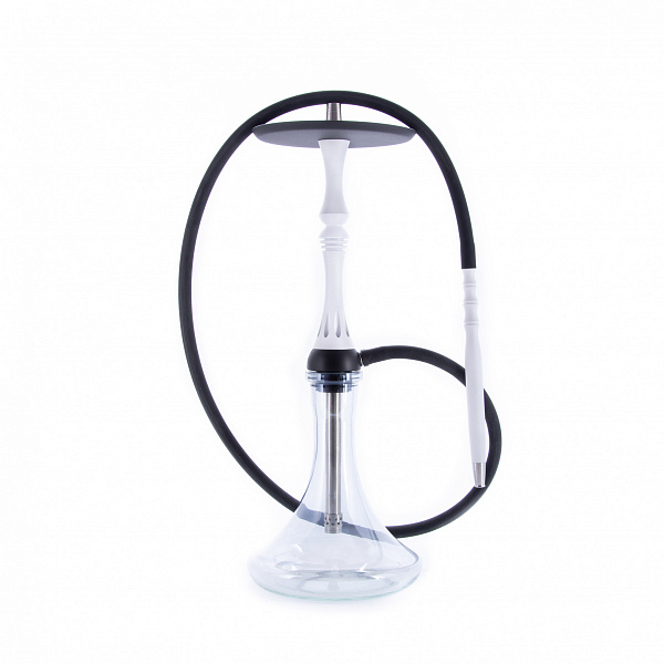 Кальян Alpha Hookah Kappa Snow White (Белый, 56 см) в Самаре