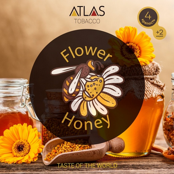 Табак Atlas Flower Honey 100гр в Самаре
