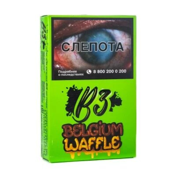 Табак B3 Belguim waffle (Бельгийские вафли) 50 гр в Самаре