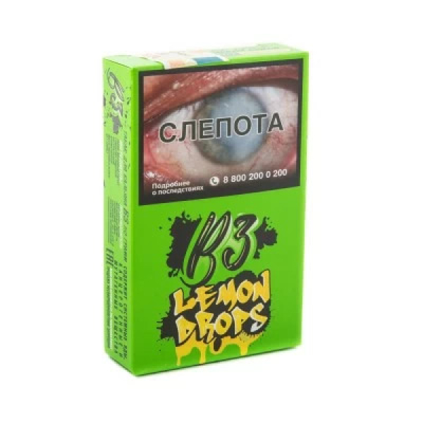Табак B3 Lemon Drops (Лемонные леденцы) 50 гр в Самаре