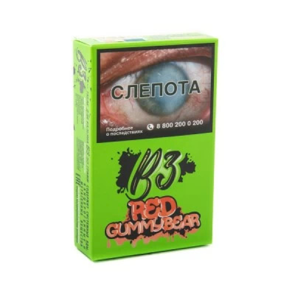 Табак B3 Red Gummy Bear (Красные Мишки Гамми) 50 гр в Самаре