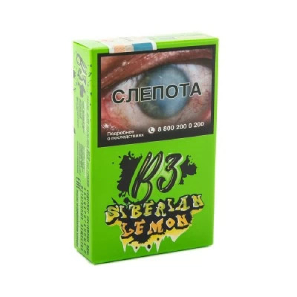 Табак B3 Siberian Lemon (Сибирский Лимон) 50 гр в Самаре