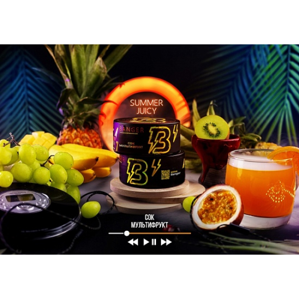 Табак Banger Summer Juicy 100 грамм в Самаре
