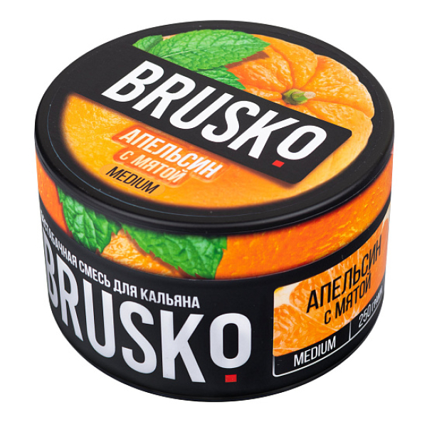 Смесь BRUSKO АПЕЛЬСИН С МЯТОЙ (MEDIUM) 250 гр в Самаре