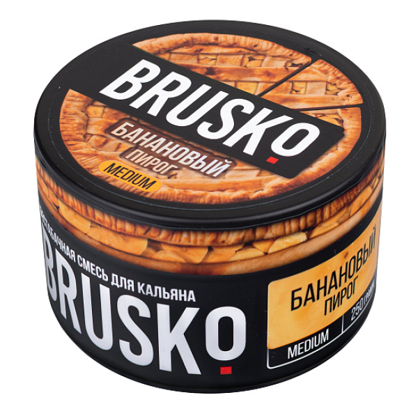 Смесь BRUSKO БАНАНОВЫЙ ПИРОГ (MEDIUM) 250 гр в Самаре