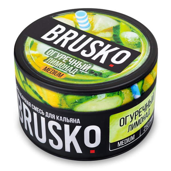 Смесь BRUSKO ОГУРЕЧНЫЙ ЛИМОНАД (MEDIUM) 250 гр в Самаре