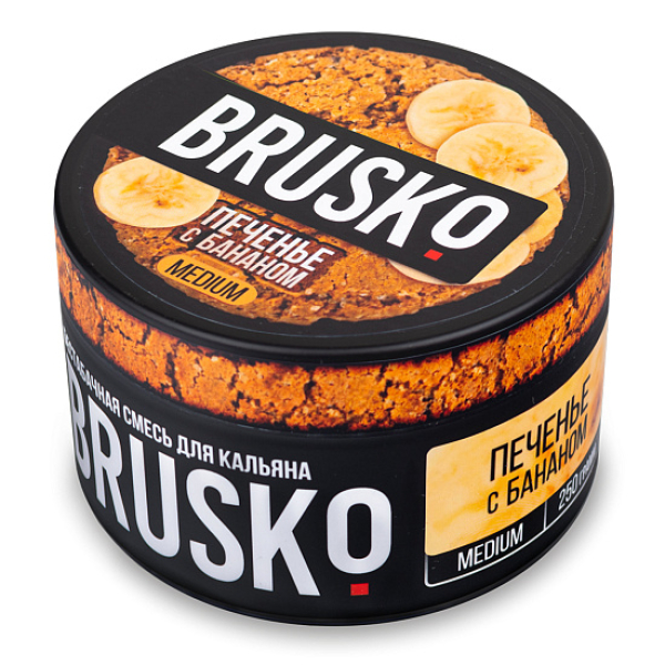 Смесь BRUSKO ПЕЧЕНЬЕ С БАНАНОМ (MEDIUM) 250 гр в Самаре