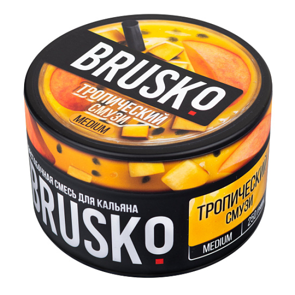 Смесь BRUSKO ТРОПЧЕСКИЙ СМУЗИ (MEDIUM) 250 гр в Самаре