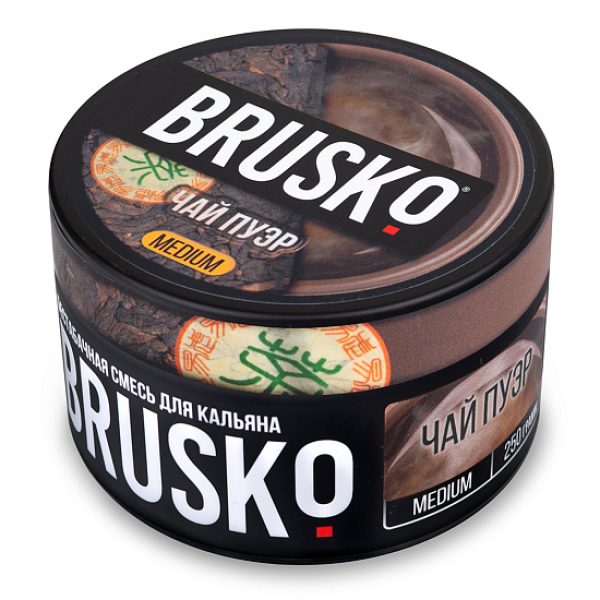 Смесь BRUSKO ЧАЙ ПУЭР (MEDIUM) 250 гр в Самаре