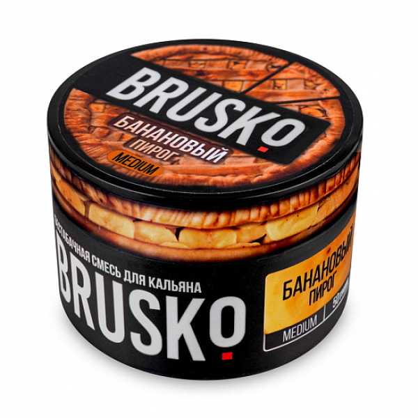 Смесь Brusko Medium Банановый пирог 50 грамм в Самаре