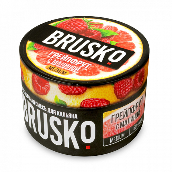 Смесь Brusko Medium Грейпфрут с малиной 50 грамм в Самаре