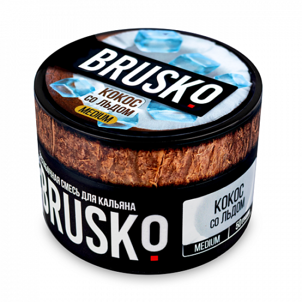 Смесь Brusko Medium Кокос лед 50 грамм в Самаре