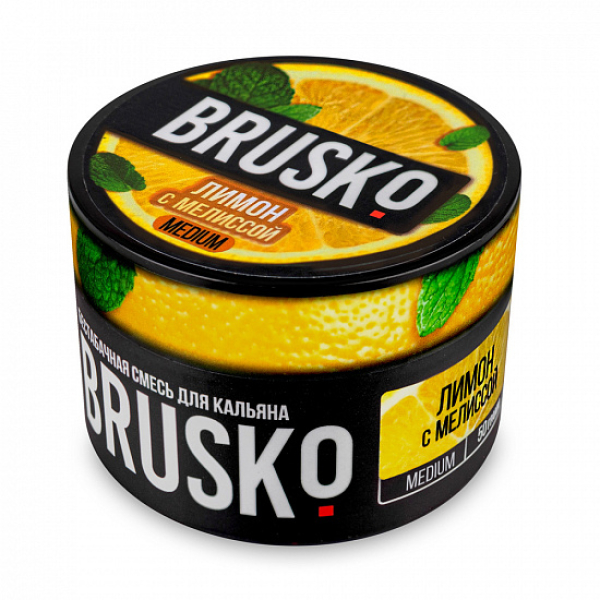Смесь Brusko Medium Лимон мелисса 50 грамм в Самаре