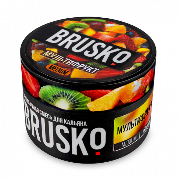 Смесь Brusko Medium Мультифрукт 50 грамм в Самаре