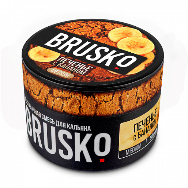 Смесь Brusko Medium Печенье с бананом 50 грамм в Самаре