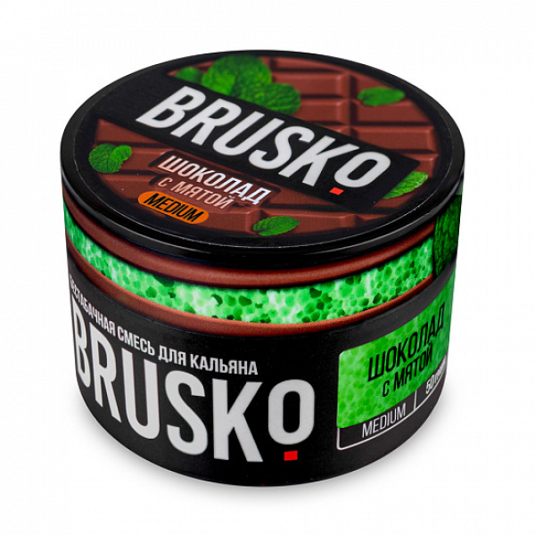 Смесь Brusko Medium Шоколад с мятой 50 грамм в Самаре