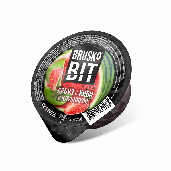 Смесь Brusko BIT Арбуз с Киви и Клубникой 20 гр в Самаре