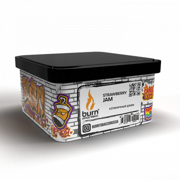 Табак BURN STRAWBERRY JAM 200 грамм в Самаре