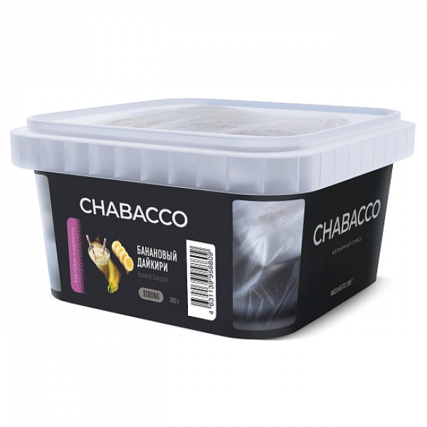 Смесь Chabacco Strong Banana Daiquiri (Банановый Дайкири) 200 гр в Самаре