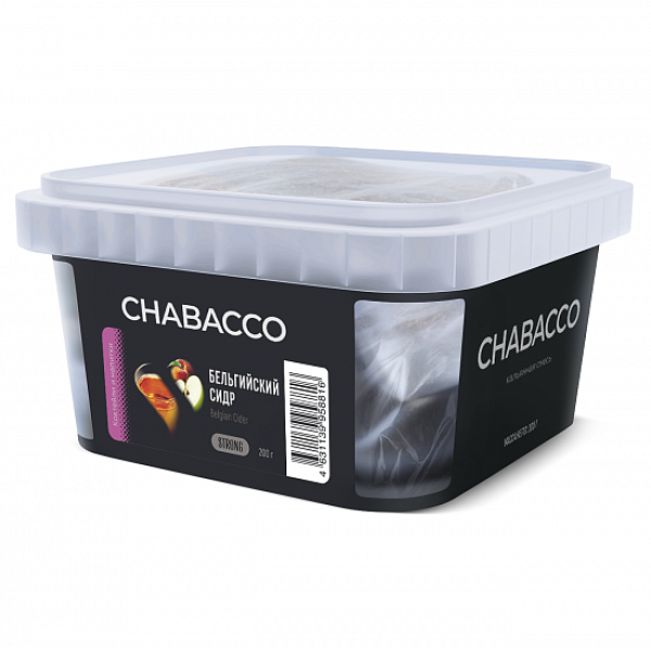 Смесь Chabacco Strong Belgian Cider (Бельгийский Сидр) 200 гр в Самаре