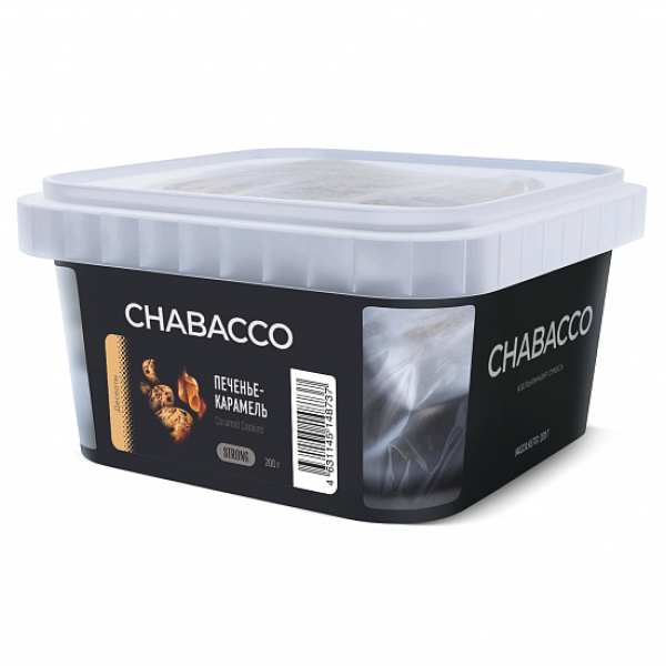 Смесь Chabacco Strong Caramel Cookies (Печенье Карамель) 200 гр в Самаре