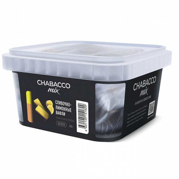 Смесь Chabacco mix Creamy Lemon Waffles (Сливочно-лимонные вафли) 200 гр в Самаре