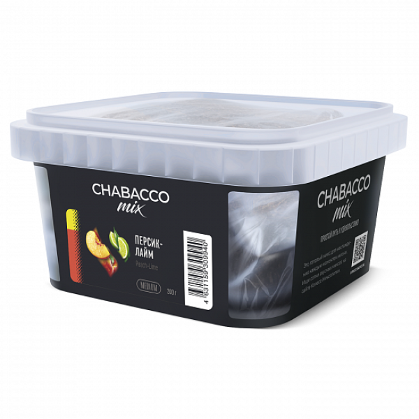Смесь Chabacco mix Peach Lime (Персик Лайм) 200 гр в Самаре