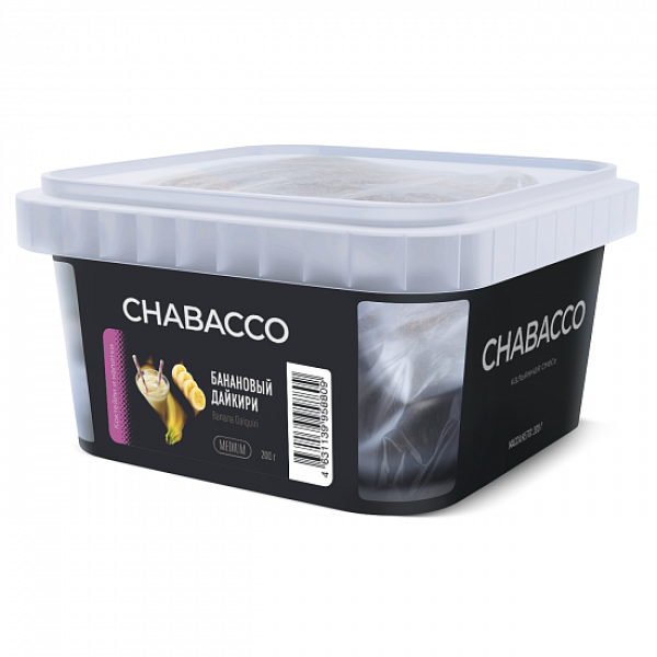Смесь Chabacco Medium Banana Daiquiri (Банановый Дайкири) 200 гр в Самаре