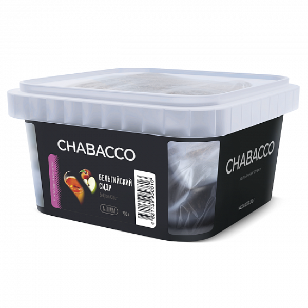 Смесь Chabacco Medium Belgian Cider (Бельгийский Сидр) 200 гр в Самаре
