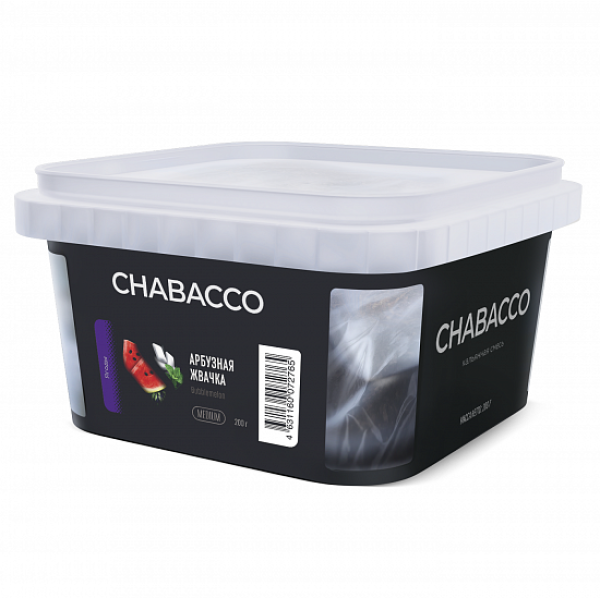 Смесь Chabacco Medium Watermelon Gum (Арбузная Жвачка) 200 гр в Самаре