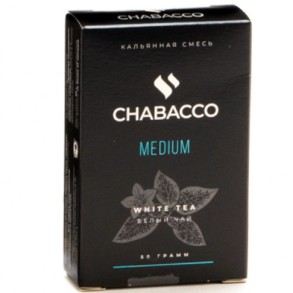 Смесь Chabacco Medium WHITE TEA (БЕЛЫЙ ЧАЙ) 50 гр в Самаре