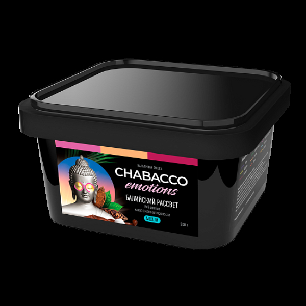 Смесь Chabacco Medium Emotions Bali sunrise (Балийский рассвет) 200 гр в Самаре