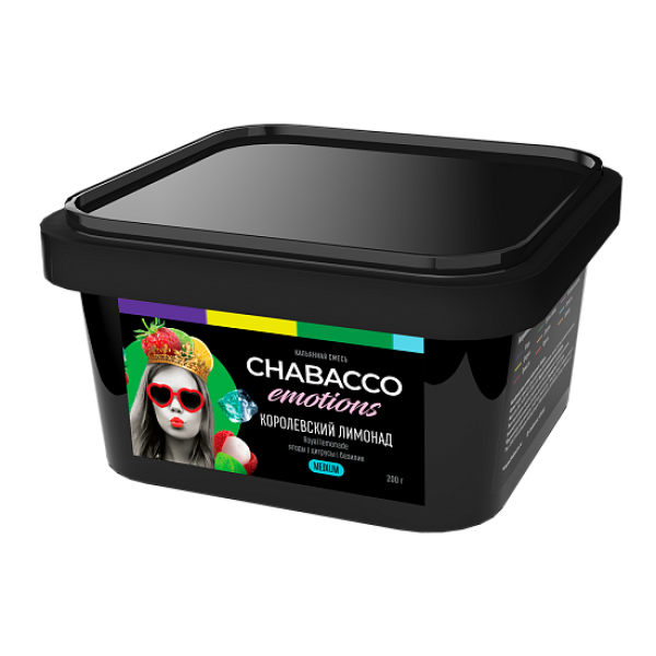 Смесь Chabacco Medium Emotions Royal lemonade (Королевский лимонад) 200 гр в Самаре