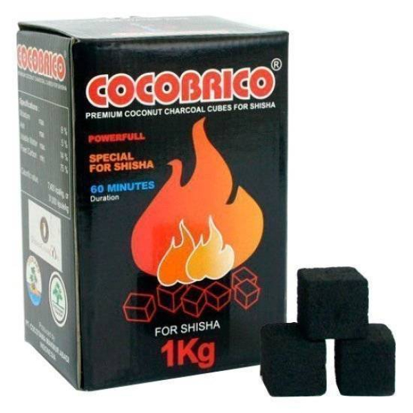 Уголь для кальяна CocoBrico 1 кг в Самаре