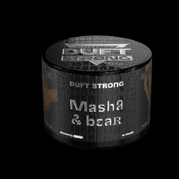 Табак Duft Strong Masha&Bear (Земляника) 40 гр в Самаре