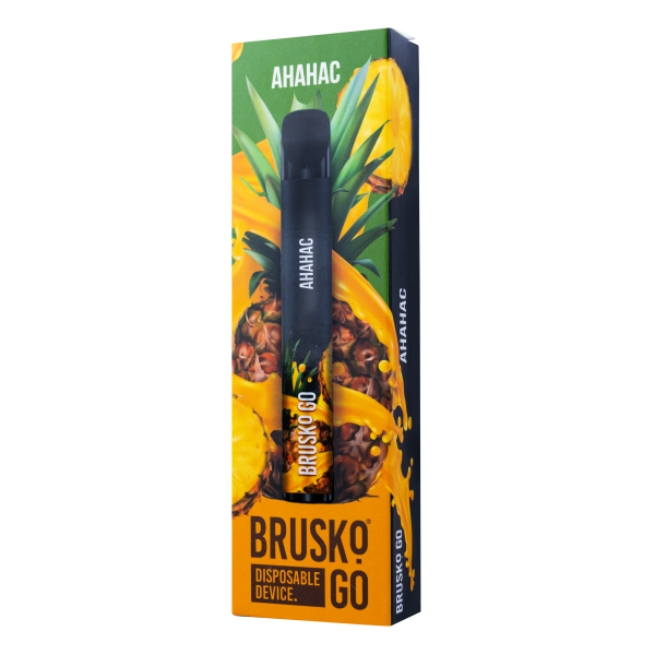 Одноразовая электронная сигарета Brusko Go Ананас 800 затяжек в Самаре