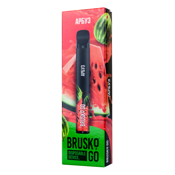 Одноразовая электронная сигарета Brusko Go Арбуз 800 затяжек в Самаре
