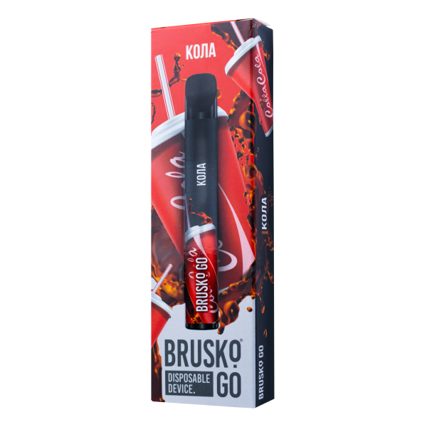 Одноразовая электронная сигарета Brusko Go Кола 800 затяжек в Самаре