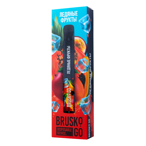 Одноразовая электронная сигарета Brusko Go Ледяные Фрукты 800 затяжек в Самаре