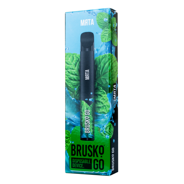 Одноразовая электронная сигарета Brusko Go Мята 800 затяжек в Самаре