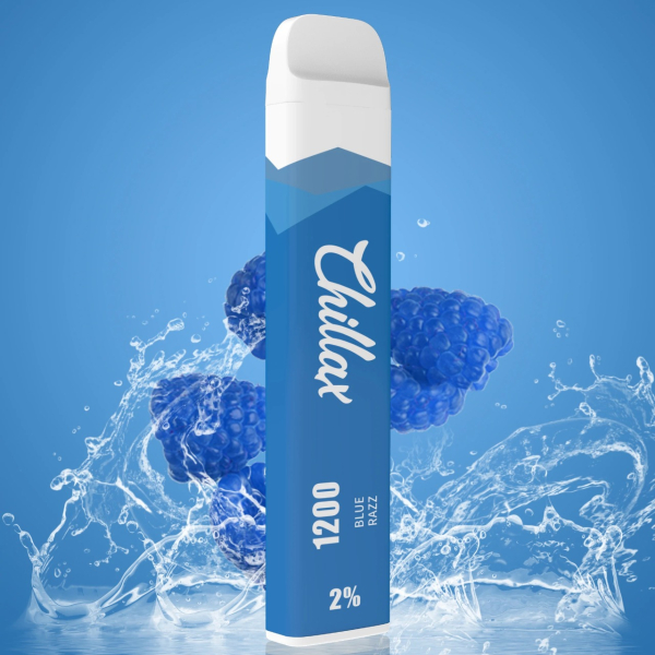 Chillax Blue Razz (Синяя малина), 1200 тяг в Самаре