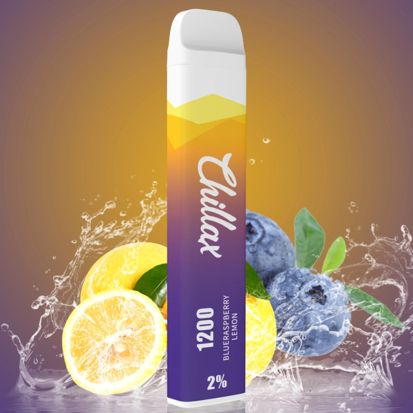 Chillax Blueraspberry Melon (Голубая малина Лимон), 1200 тяг в Самаре