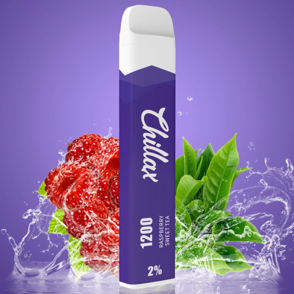 Chillax Raspberry Sweettea (Сладкий малиновый чай), 1200 тяг в Самаре