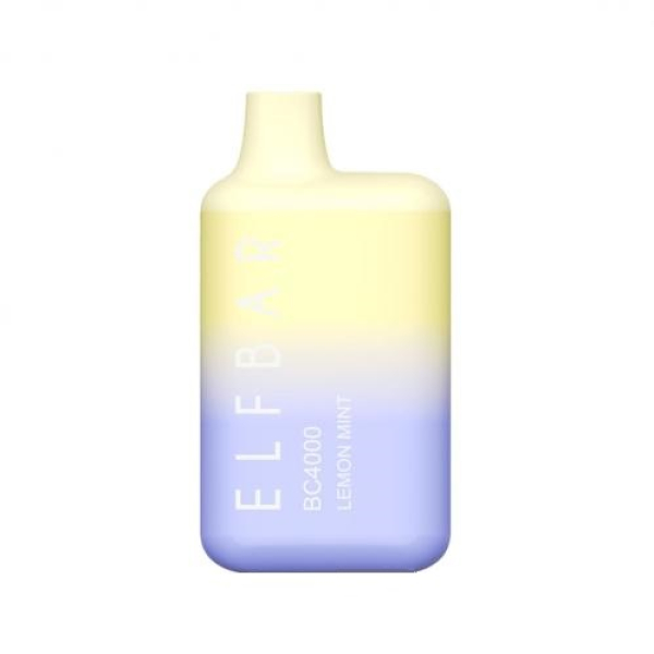 Elf Bar BC4000 Lemon Mint (Лимон с мятой), 4000 тяг в Самаре