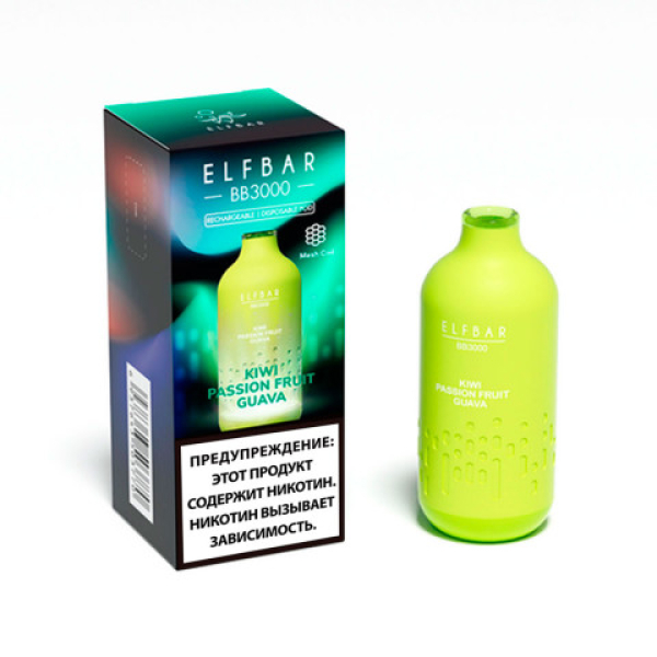 Elfbar BB3000 Киви маракуйя гуава, 3000 тяг в Самаре